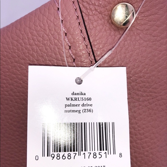 NWT Kate Spade Palmer Drive Danika  Large TotePink - Picture 6 of 8